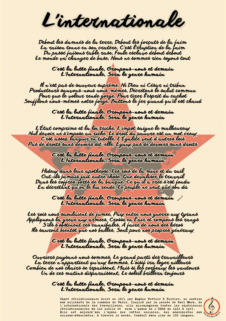 L’Internationale : Hymne des&nbsp;Travailleurs
